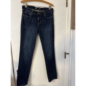 KUT FROM THE KLOTH Women's Catherine Boyfriend Mid‎ Rise Straight Leg Jeans Sz 4